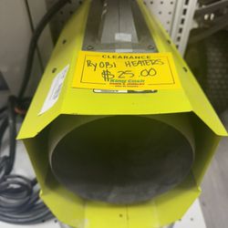 RYOBI Heaters ( CLEARANCE ) 