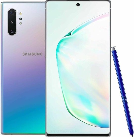 Samsung Note 10+ 256 Storage, 12gb Ram, DEX PAD Interface, Unlocked, As New!