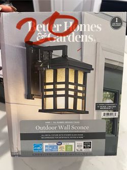 Better Homes & Gardens Outdoor Wall Sconce