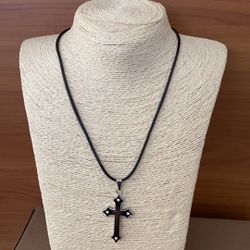 Men’s necklace Stainless steel Necklace cross necklace