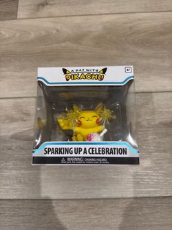Funky Pop A Day With Pikachu Sparking Up A Celebration