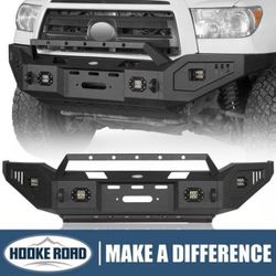 Hooke Road Full Width Front Bumper w/ Winch Plate for 2007-2013 Toyota Tundra Brand New still in the box D584
