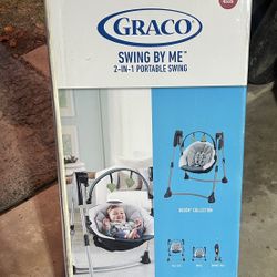 Graco Baby Swing By Me 2-1 Portable Swing