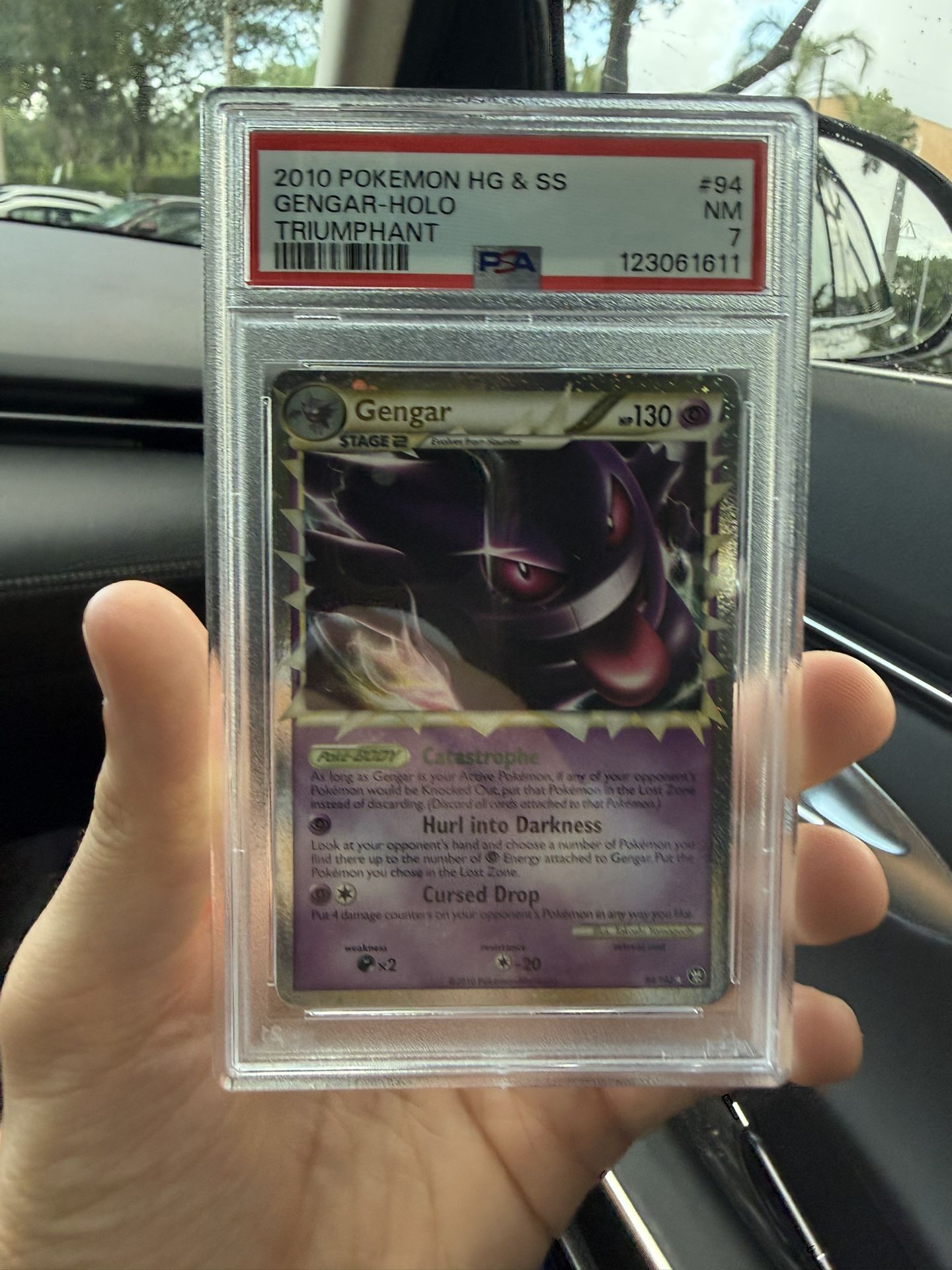 Gengar Prime PSA 7 Pokemon card