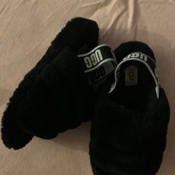 Ugg Slippers Black Size 7