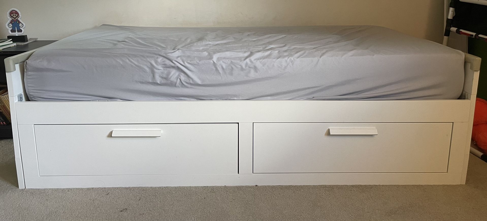 IKEA Brimnes Daybed Twin Size With Storage White