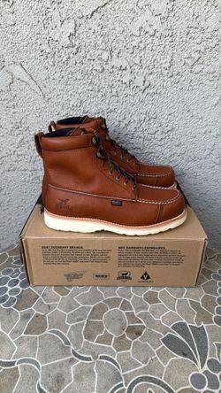 WORK BOOTS IRISH SETTER SOFT TOE WATERPROOF SIZE 10.5 WIDE MENS