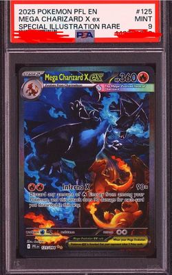 Mega charizard x ex 125