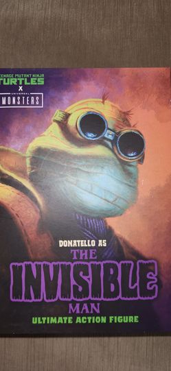 Neca Teenage Mutant Ninja Turtles Universal Monsters The Invisible Man