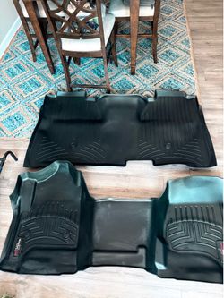 Weather Tech floor mats, Crew Cab GMC/Chevy