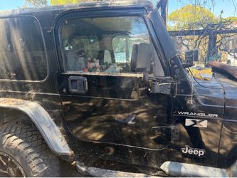 JEEP for sale give best offer.  Pretty sure it’s broken down with the battery