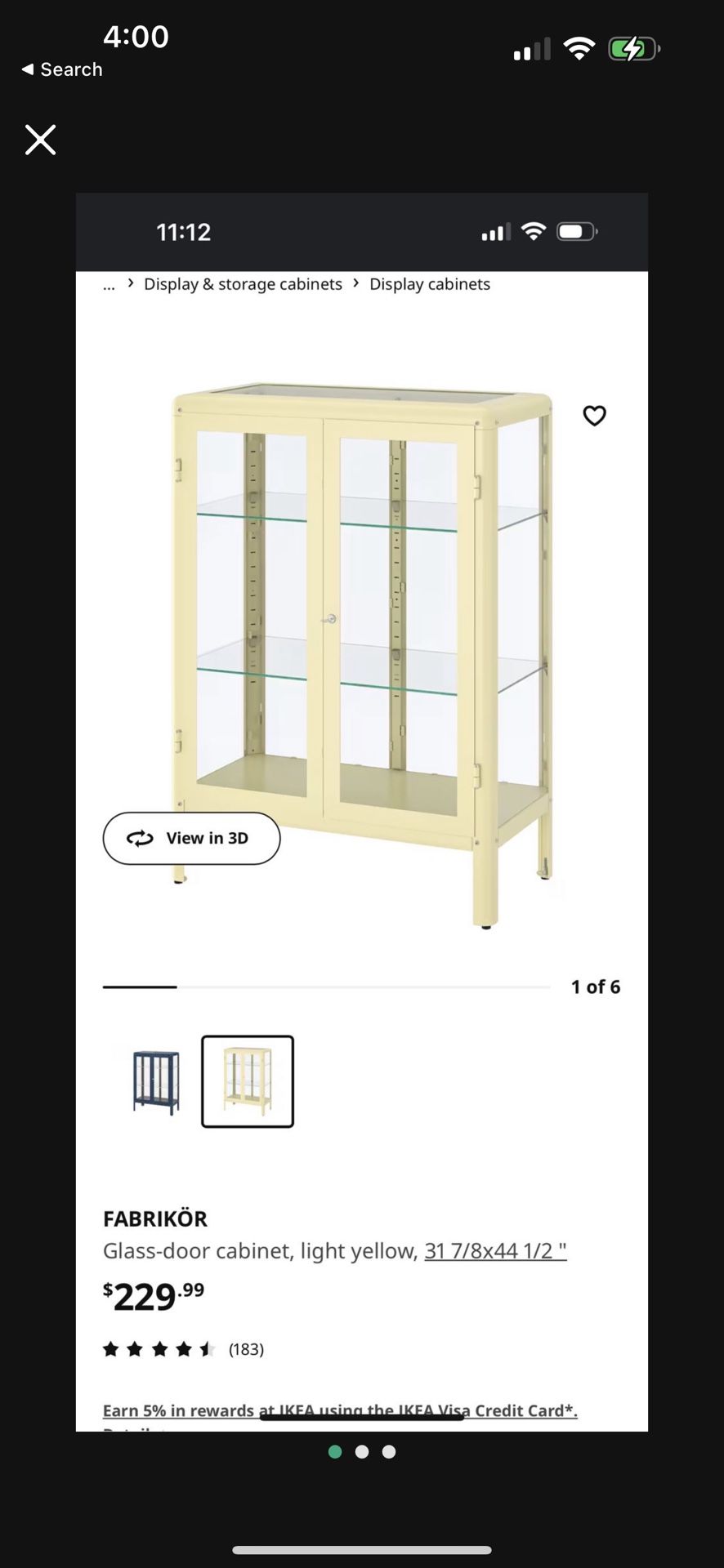 IKEA Fabrikor Cabinet