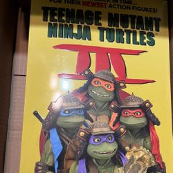 NECA TMNT 4 Packs Movie 2 & 3