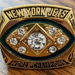 N Y Jets Championship Ring