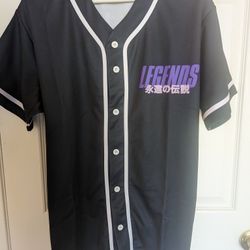 NEW Tuned In Tokyo Legends Dragonball Z Baseball Jersey 