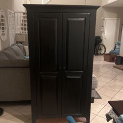 Black Cabinet/armoire 