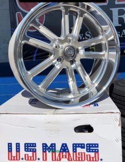 Chevy obs wheels and tires 22”