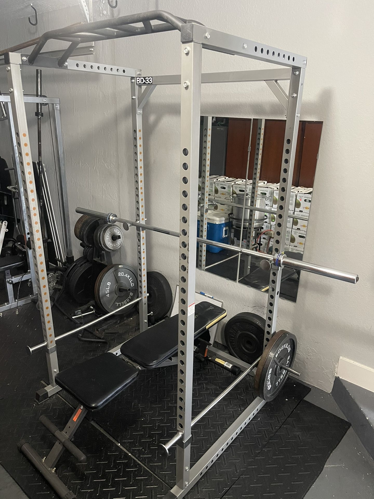 Power Rack Cage Workout equipment