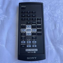 SONY DVD Remote Control
