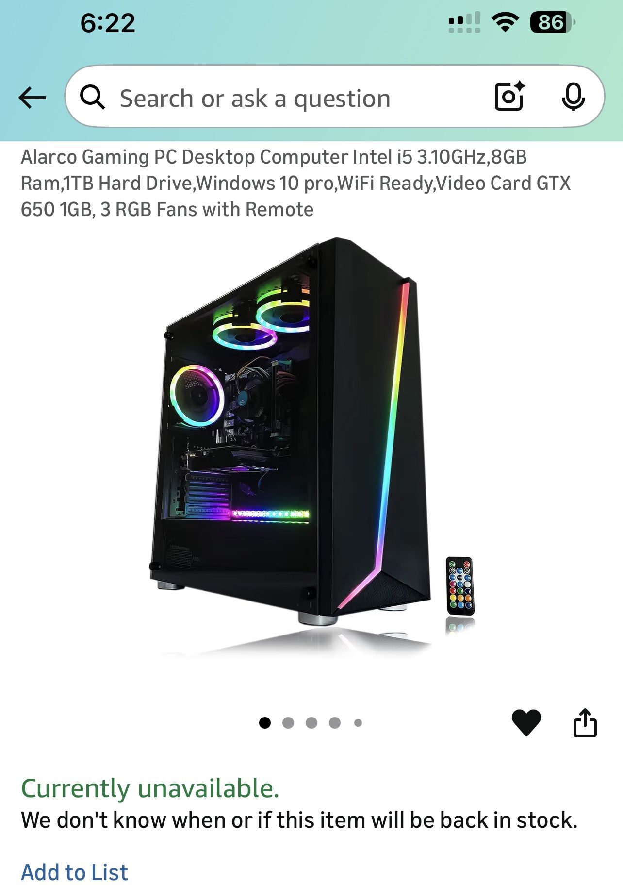 Gaming Pc With Monitor