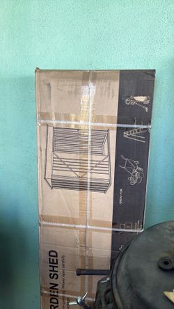 3 x 6 metal garden shed brand new box never open