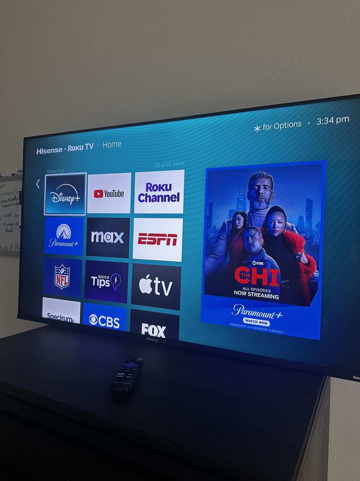 43” Roku Hisense Tv