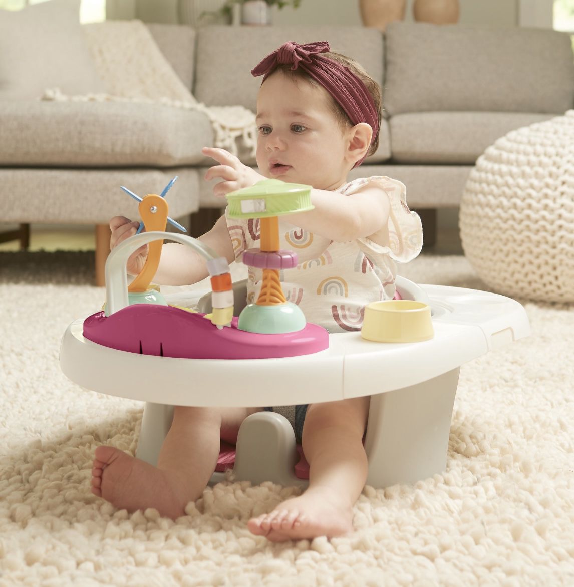 4 in 1 Superseat 360. Multi Use Booster Seat, For feeding And play