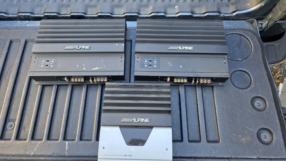 Alpine Amps Old School