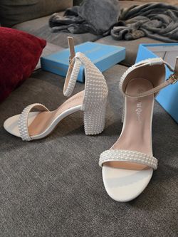 Brand New Pearl Heels