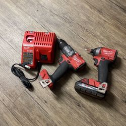 Milwaukee Impact And Drill