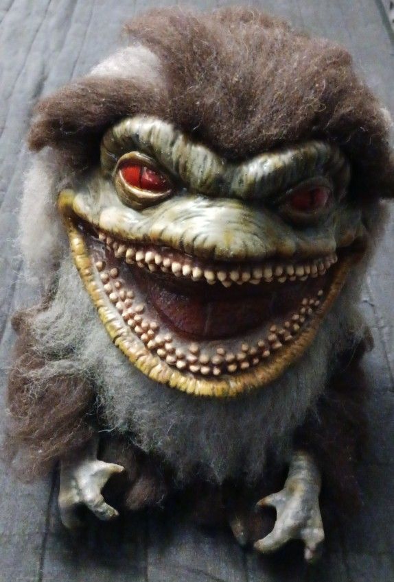Rare KRITE critters Hand Puppet Prop Horror 80s HALLOWEEN
