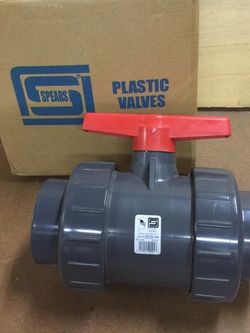 3" Spears Ball Valve PVC New