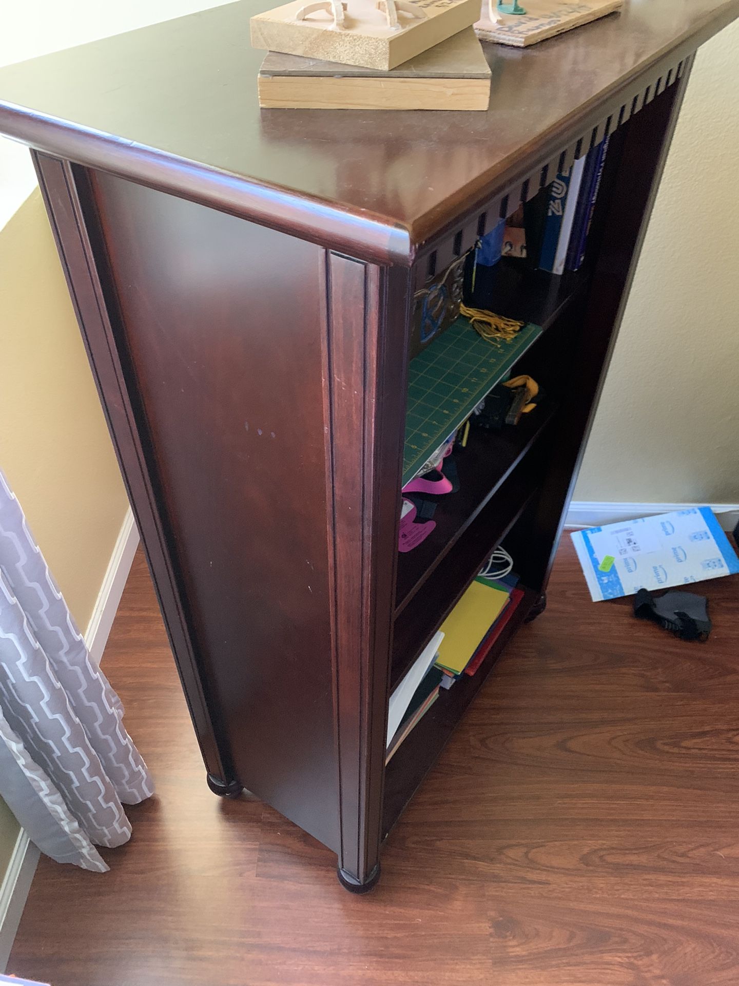 Cherry Bookshelf (4 Adjustable Levels)