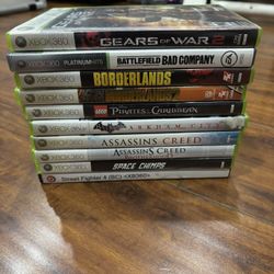 Xbox 360 Games Lot
