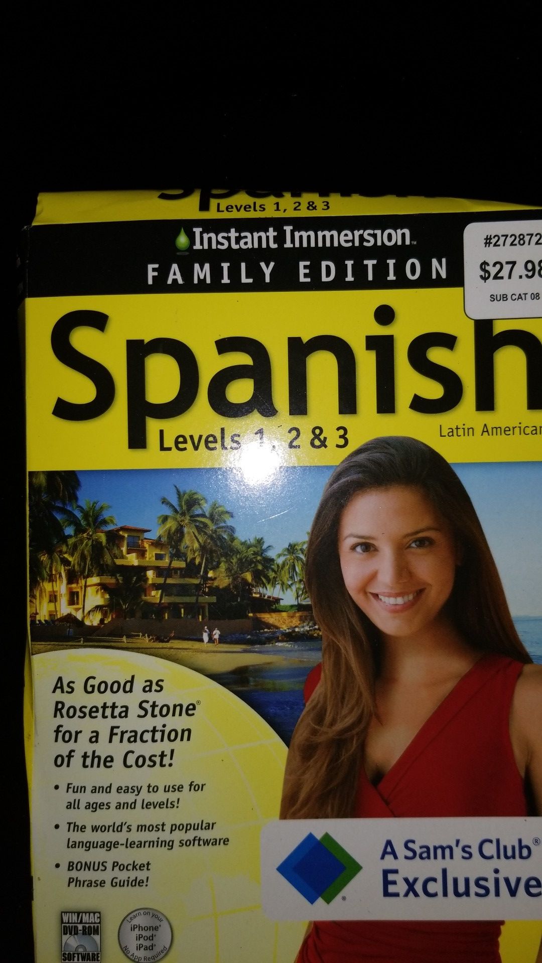 Instant Emerson Family Edition SPANISH language-learning software