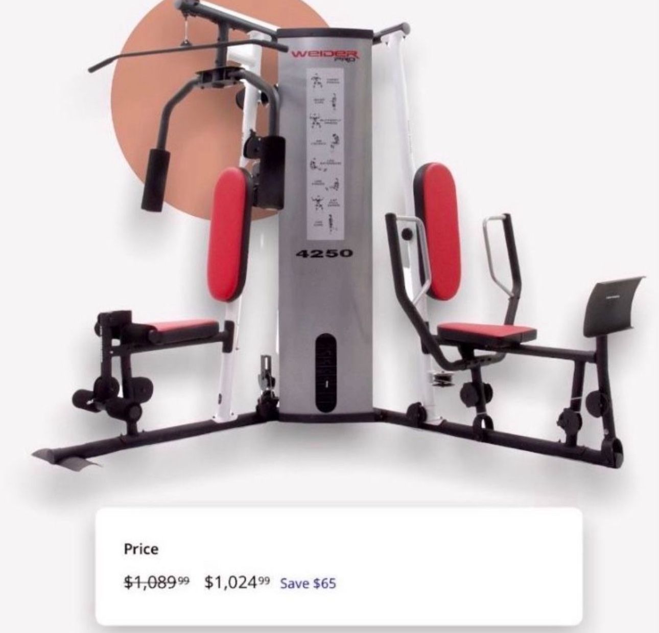 Pro 4250 and Weight System