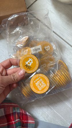 Bitcoin Novelty Coins 30 +pieces