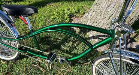 26” American flyer bike frame stretched
