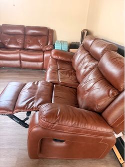 Brown couch