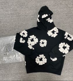 denim tears hoodie medium