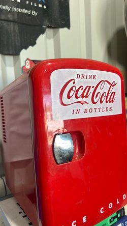 Coca Cola mini fridge