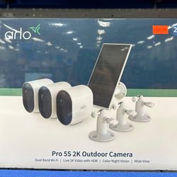 Arlo Pro 5S 2K Outdoor Security Surveillence Camera with Night Vision