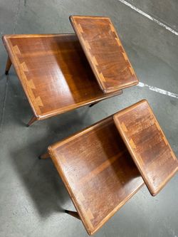Pair Lane Acclaim Mid-century modern end tables