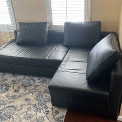 Black L Couch