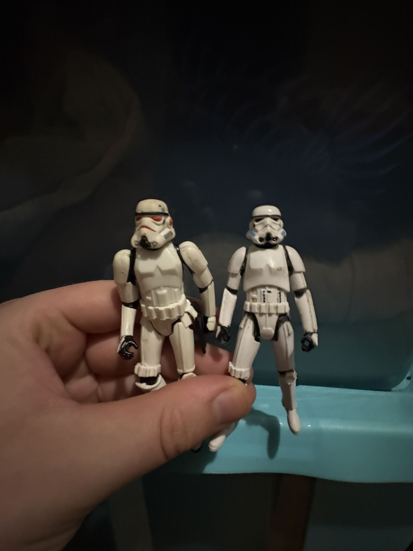 Official Star Wars: 2 stormtrooper Action Figures