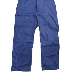 G.H. Bass & Co. Women's Blue Chino Pants Size 16