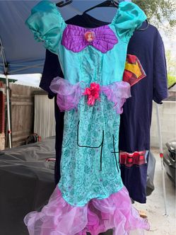 Disney Ariel Little Mermaid Girls Costume Dress