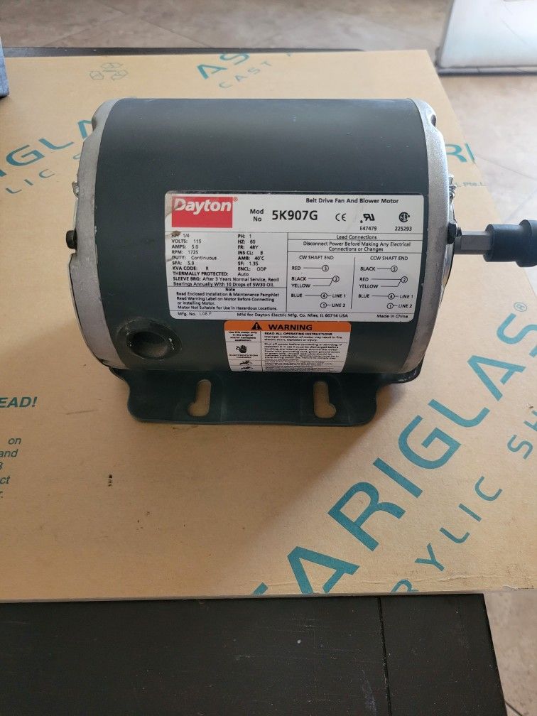 Belt Drive Fan And Blower Motor