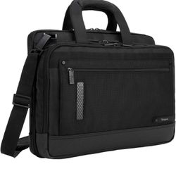 9 Targus Revolution Checkpoint-Friendly for 15.6-Inch Laptop Briefcase, Black