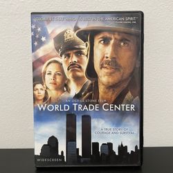 World Trade Center DVD Movie 9/11 Oliver Stone Nicolas Cage Widescreen 2006